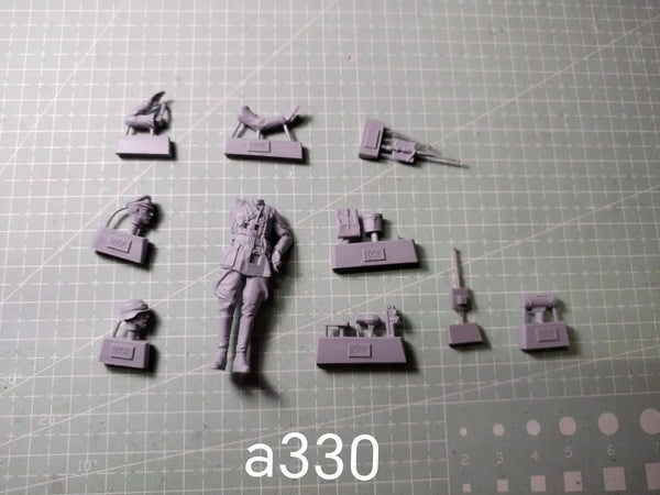 WWII German Soldier — 1/35 Resin Figure