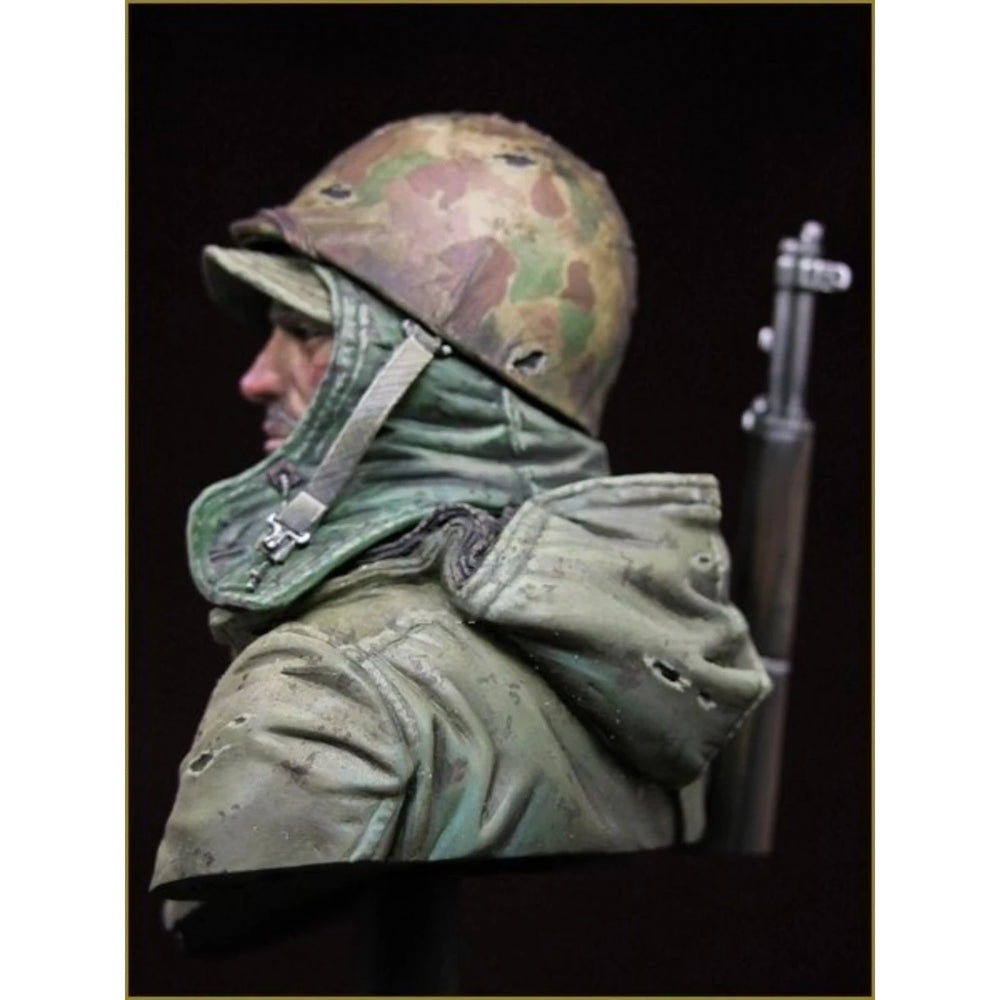 1/10 Modern USMC Infantryman, Resin Model Bust Kit, Unassembled and Unpainted