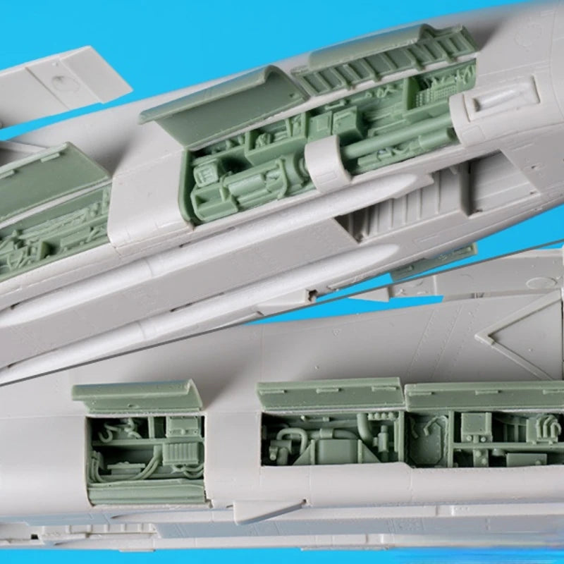 1/48 Cold War Panavia Tornado Fighter-Bomber Aircraft, Resin Model Aircraft Kit, Unassembled and Unpainted
