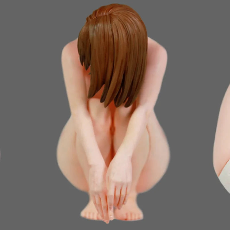 1/8 Squat Girl, Resin Model Bust Kit, Unassembled and Unpainted