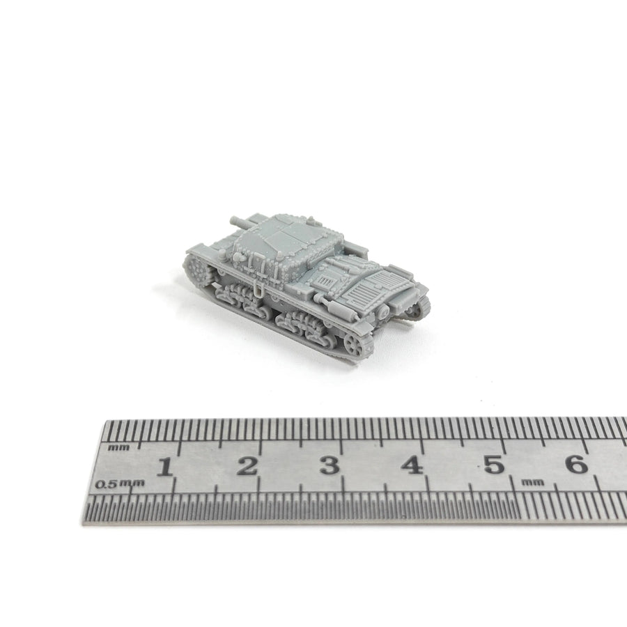 1/144 Scale Semovente M41 Da 75/18 Self-Propelled Howitzer Developed Model Kits