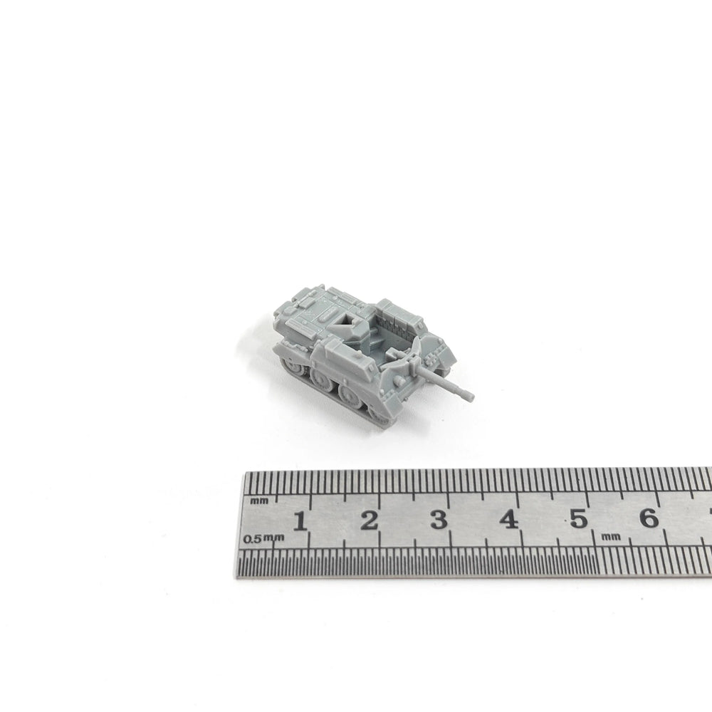 1/144 WWII British Alecto Self-Propelled Anti-Tank Gun, Resin Model Vehicle Kit, Unassembled and Unpainted