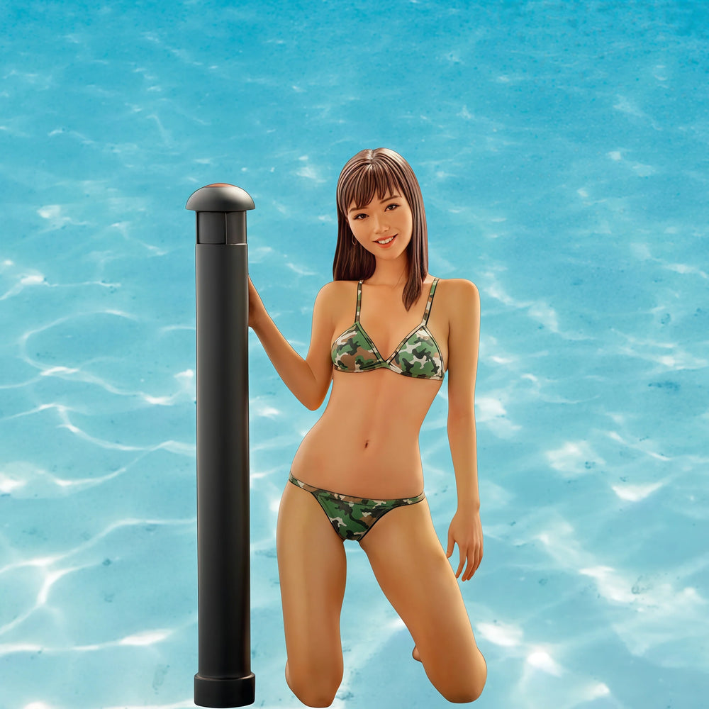 1/20 Swimsuit Girl, Resin Model Figure Kit, Unassembled and Unpainted