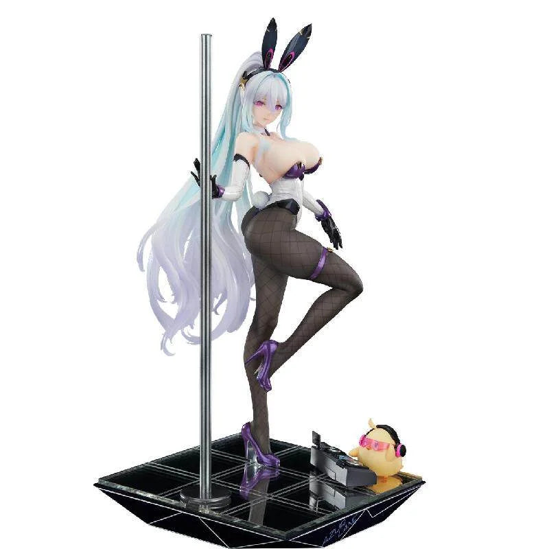Girl with Bunny Ears, Resin Model Figure Kit, Anime Theme, Unassembled and Unpainted