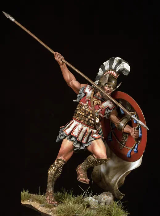 75mm Ancient Fantasy Ancient Greek Warrior, Resin Model Figure Kit, Unassembled and Unpainted