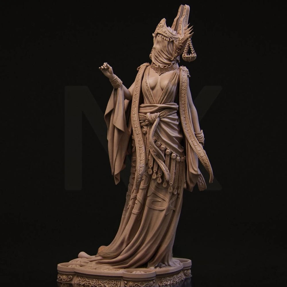 140mm Atropos Fate Goddess, Resin Model Figure Kit, Mythology Theme, Unassembled and Unpainted