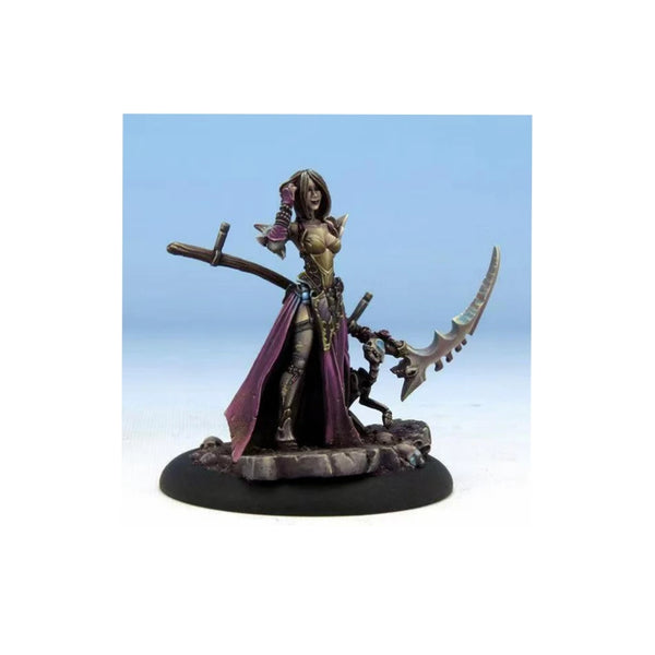 Female Dark Elf Necromancer, Resin Model Figure Kit, Fantasy Theme, Unassembled and Unpainted