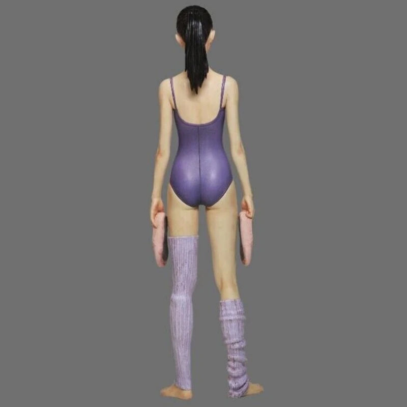 1/8 Female in Leotard, Resin Model Figure Kit, Unassembled and Unpainted
