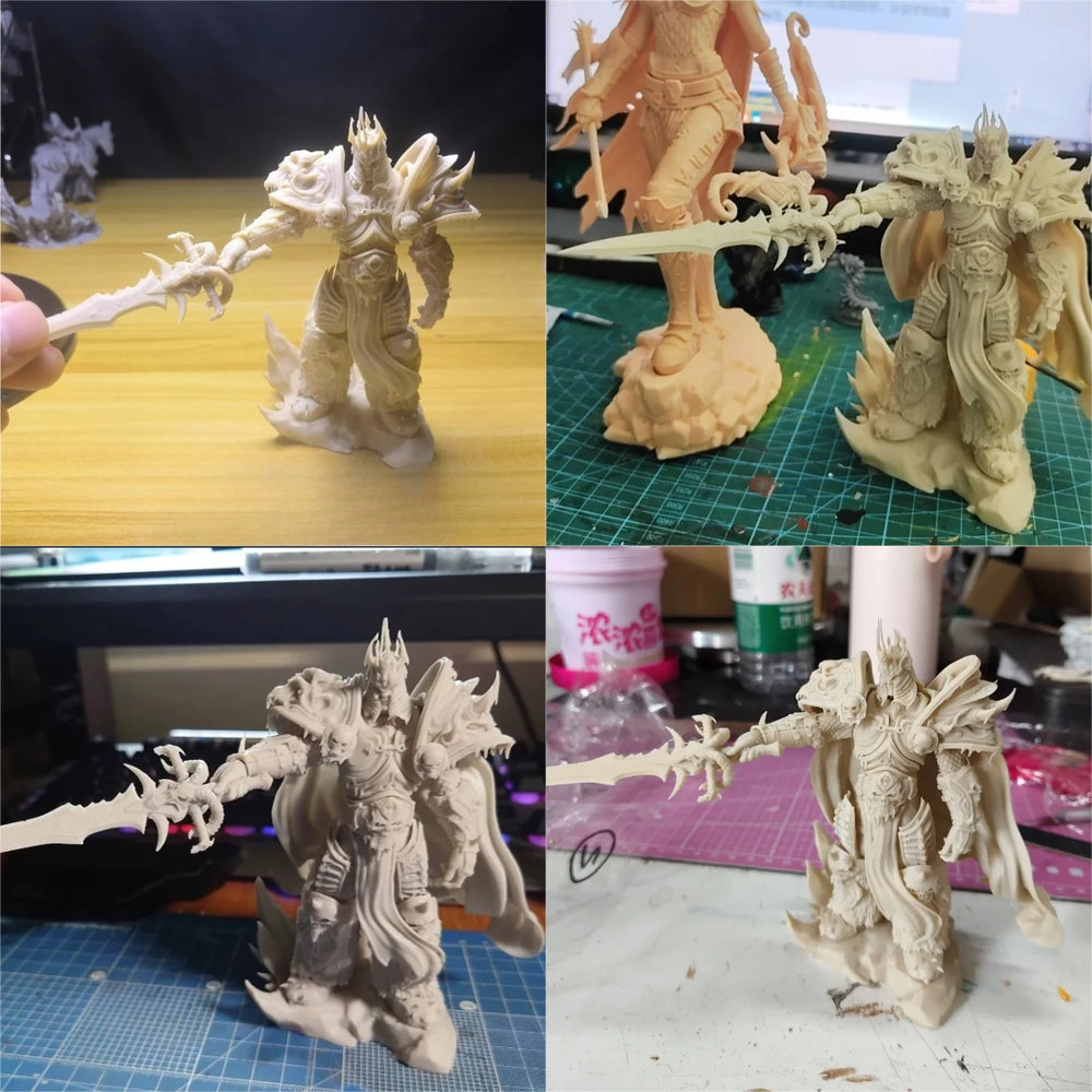 Demon King Alsace, Resin Model Figure Kit, Fantasy Theme, Unassembled and Unpainted