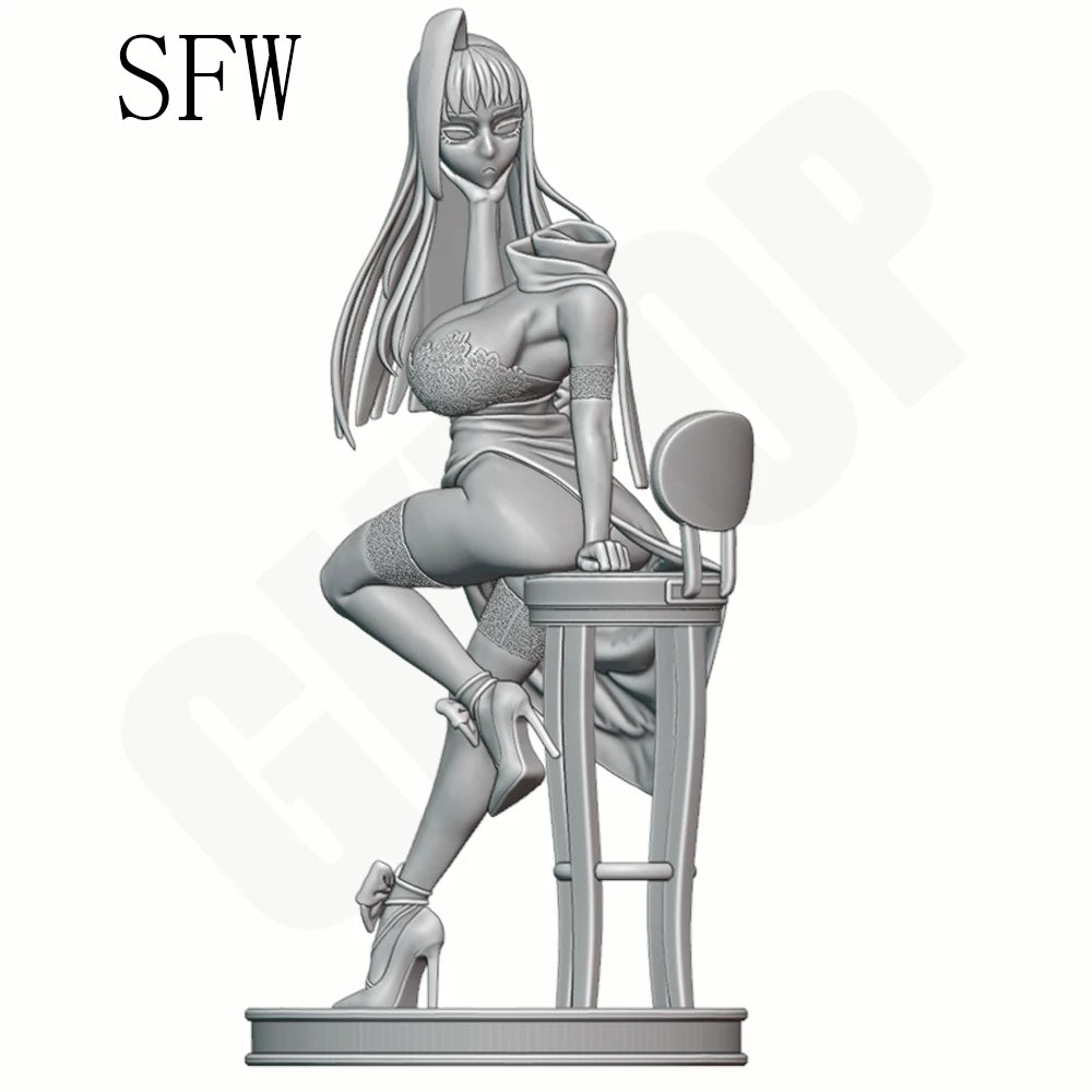 1/24 Alien Girl, Resin Model Figure Kit, Unassembled and Unpainted