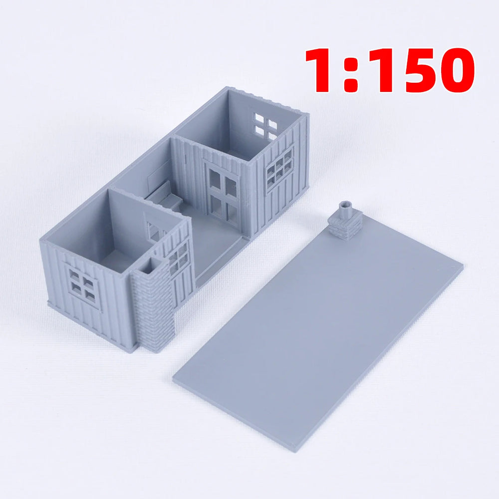 1/72 Railway Station Waiting Room, Resin Model Diorama Kit, Historical Theme, Unassembled and Unpainted
