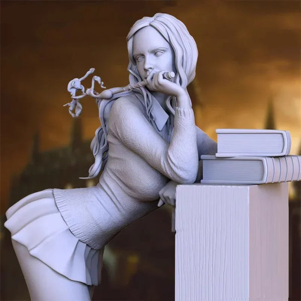 75mm Magical Girl, Resin Model Figure Kit, Anime Theme, Unassembled and Unpainted