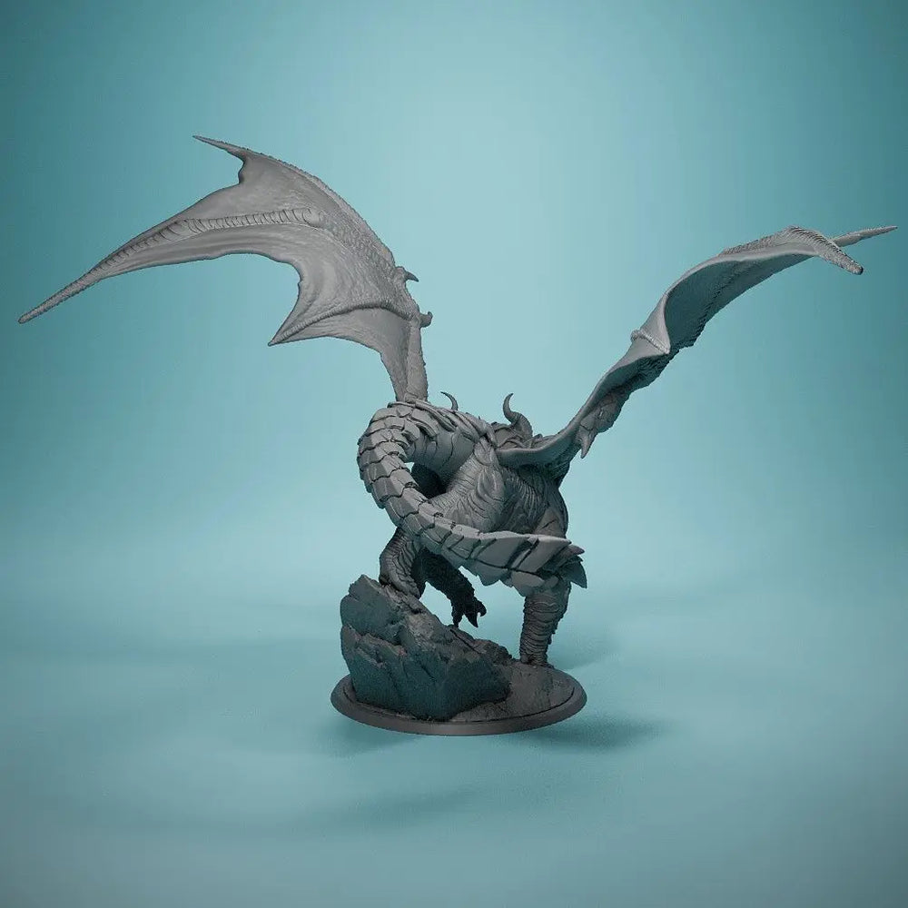Cloud Dragon, Resin Model Creature Kit, Fantasy Theme, Unassembled and Unpainted
