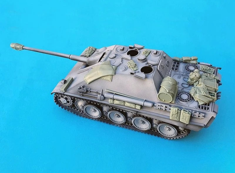 1/35 WWII German Jagdpanther, Resin Model Vehicle Kit, Unassembled and Unpainted