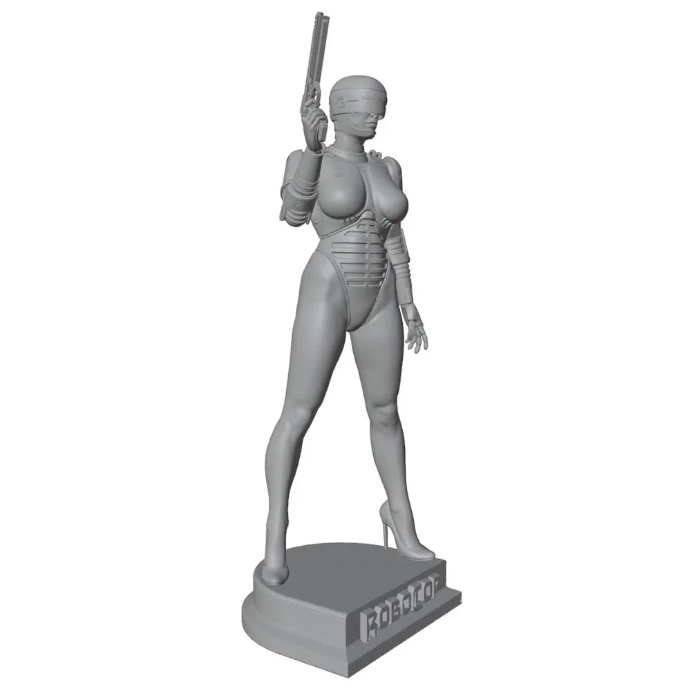 Sci-Fi Female Soldier — 75mm Resin Figure