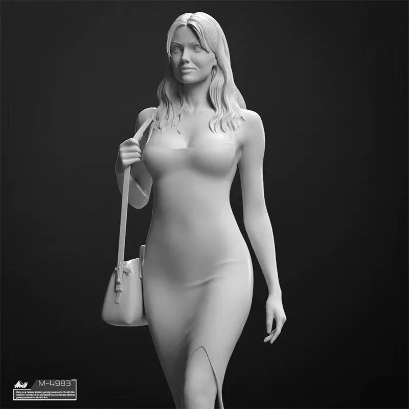 1/24 Celebrity Female, Resin Model Figure Kit, Unassembled and Unpainted