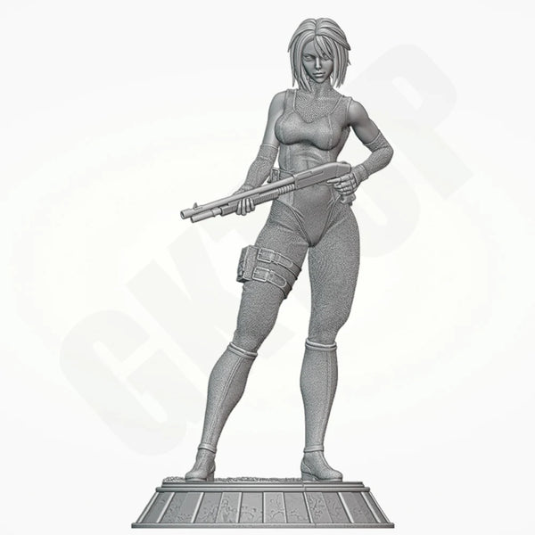 1/24 Tactical Soldier Operator, Resin Model Figure Kit, Unassembled and Unpainted