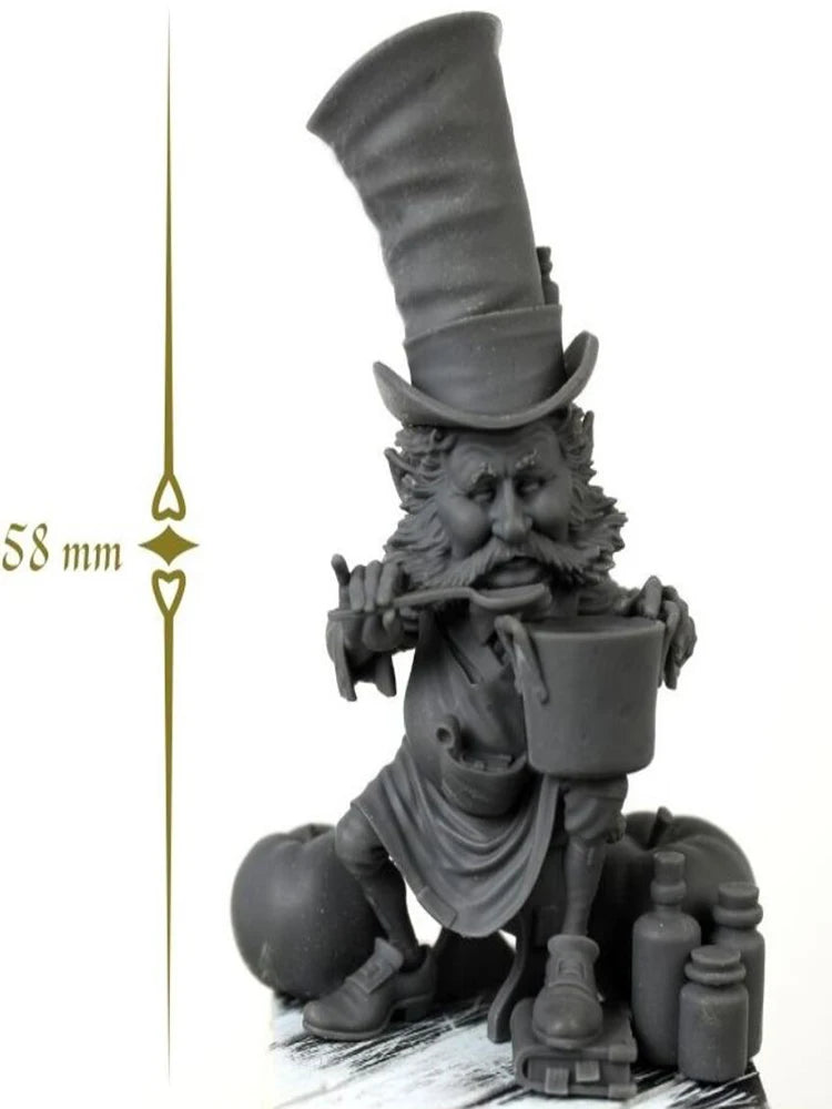 58mm Gentleman Officer, Resin Model Figure Kit, Fantasy Theme, Unassembled and Unpainted