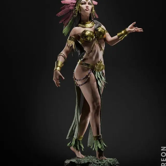 78mm Goddess, Resin Model Figure Kit, Fantasy Theme, Unassembled and Unpainted