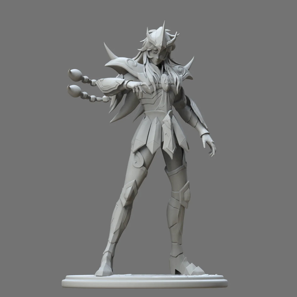 90mm Zodiac Armored Warriors, 12 Figures, Resin Model Figure Kit, Fantasy Theme, Unassembled and Unpainted