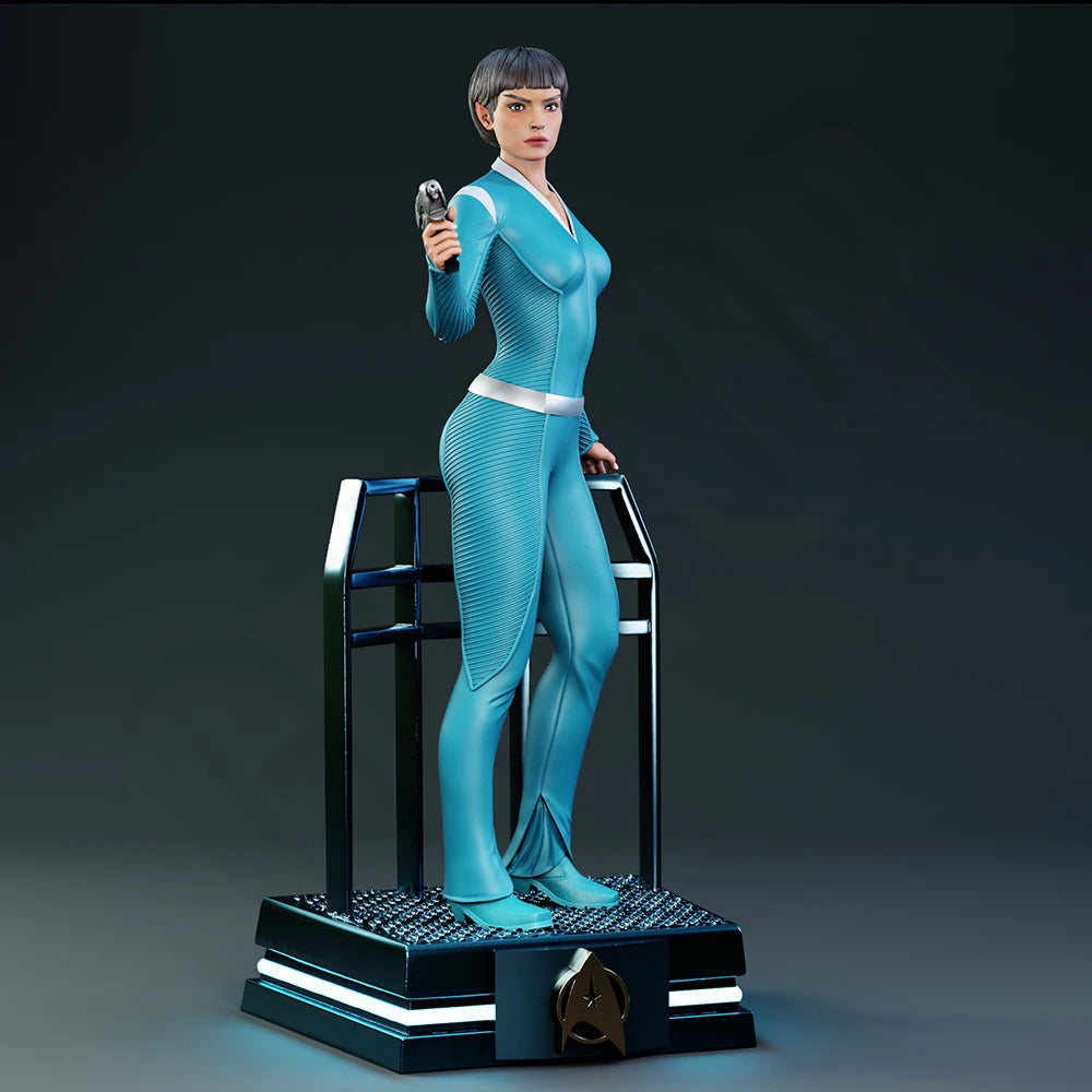 1/24 Agent in Tactical Suit, Resin Model Figure Kit, Sci-Fi Theme, Unassembled and Unpainted