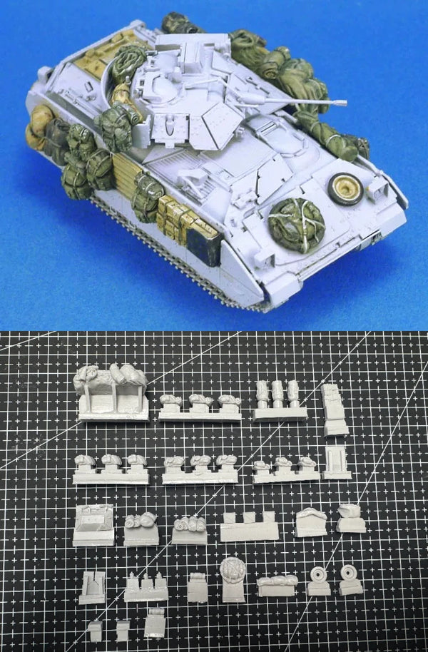 1/72 Cold War US M2 Bradley, Resin Model Vehicle Kit, Unassembled and Unpainted