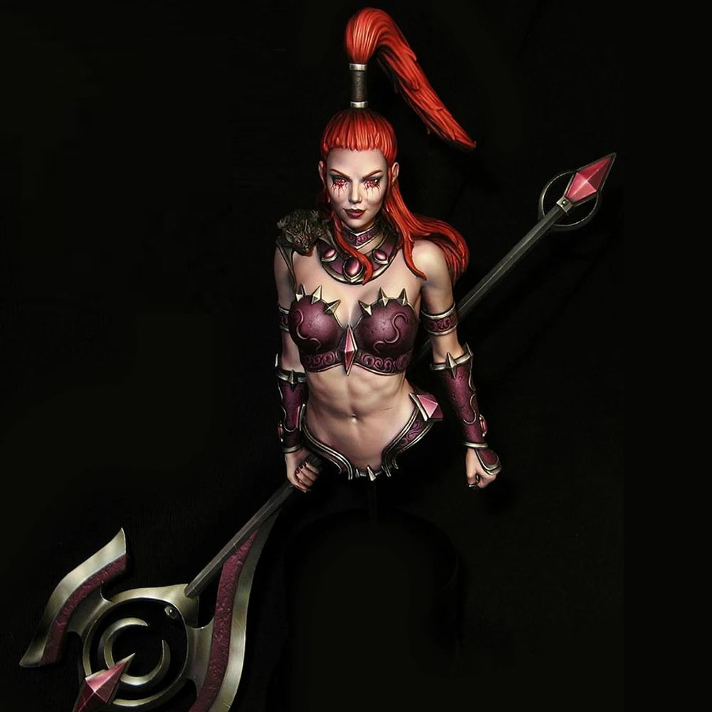 1/10 Sonia the Night Warrior, Resin Model Figure Kit, Fantasy Theme, Unassembled and Unpainted