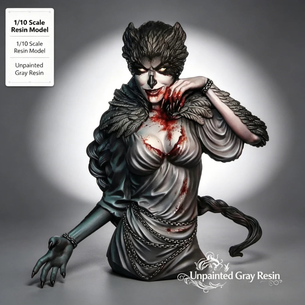1/10 Dark Fantasy Vampire, Resin Model Figure Kit, Fantasy Theme, Unassembled and Unpainted