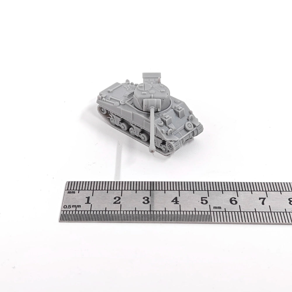 1/144 WWII Sherman Firefly, Resin Model Vehicle Kit, Unassembled and Unpainted