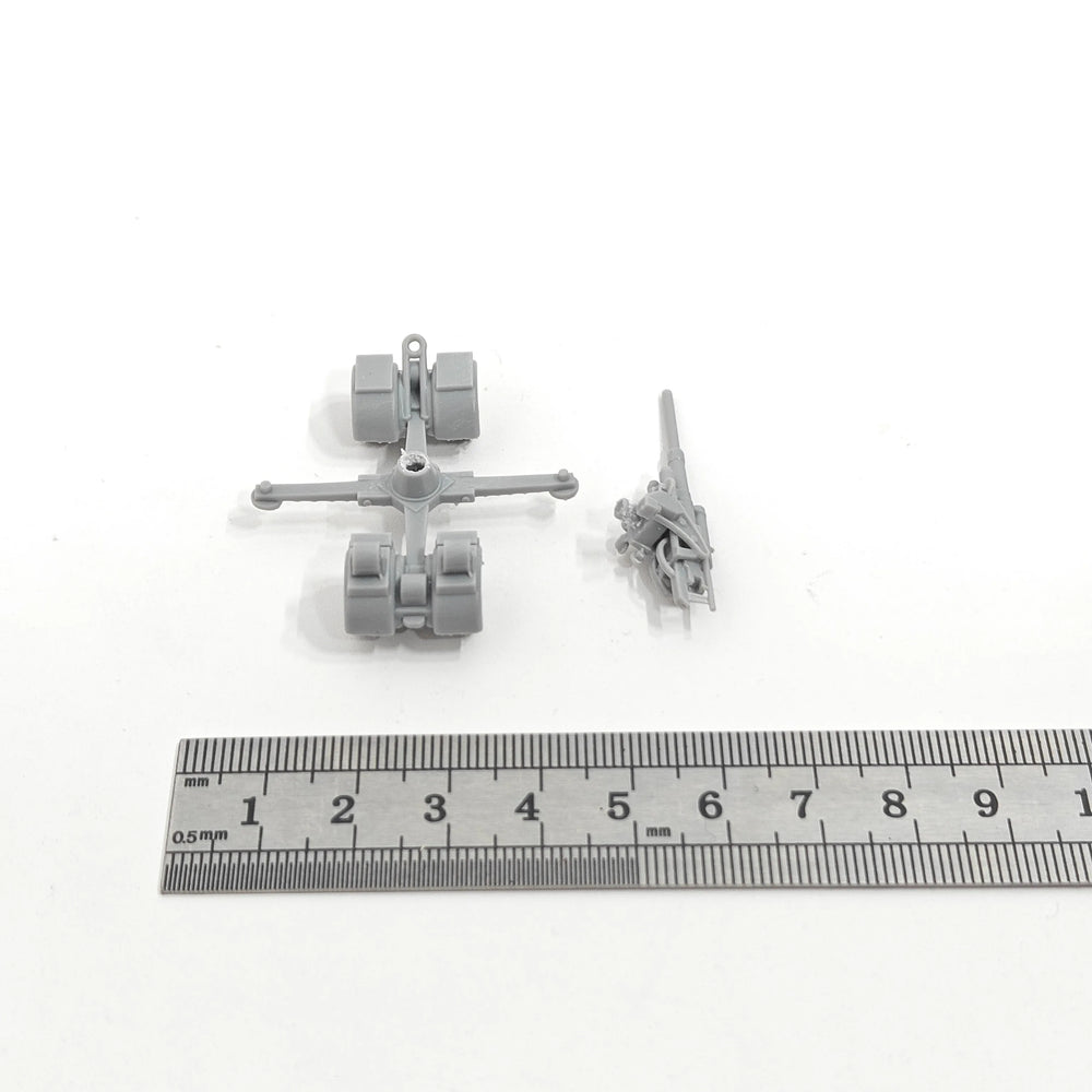 1/144 WWII Flak-36 88mm Anti-Aircraft Gun, Resin Model Vehicle Kit, Unassembled and Unpainted
