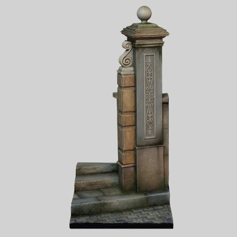 1/35 Ornate Architectural Monument, Resin Model Terrain Kit, Historical Theme, Unpainted