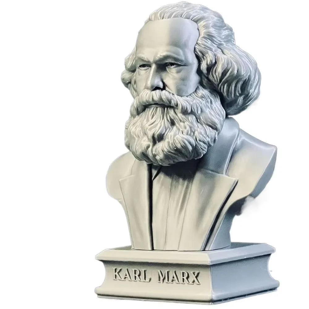 146mm Karl Marx, Resin Model Bust Kit, Historical Theme, Unassembled and Unpainted