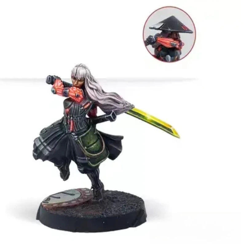 35mm Dark Fantasy Gothic Warriors, 10 Figures, Resin Model Figure Kit, Fantasy Theme, Unassembled and Unpainted