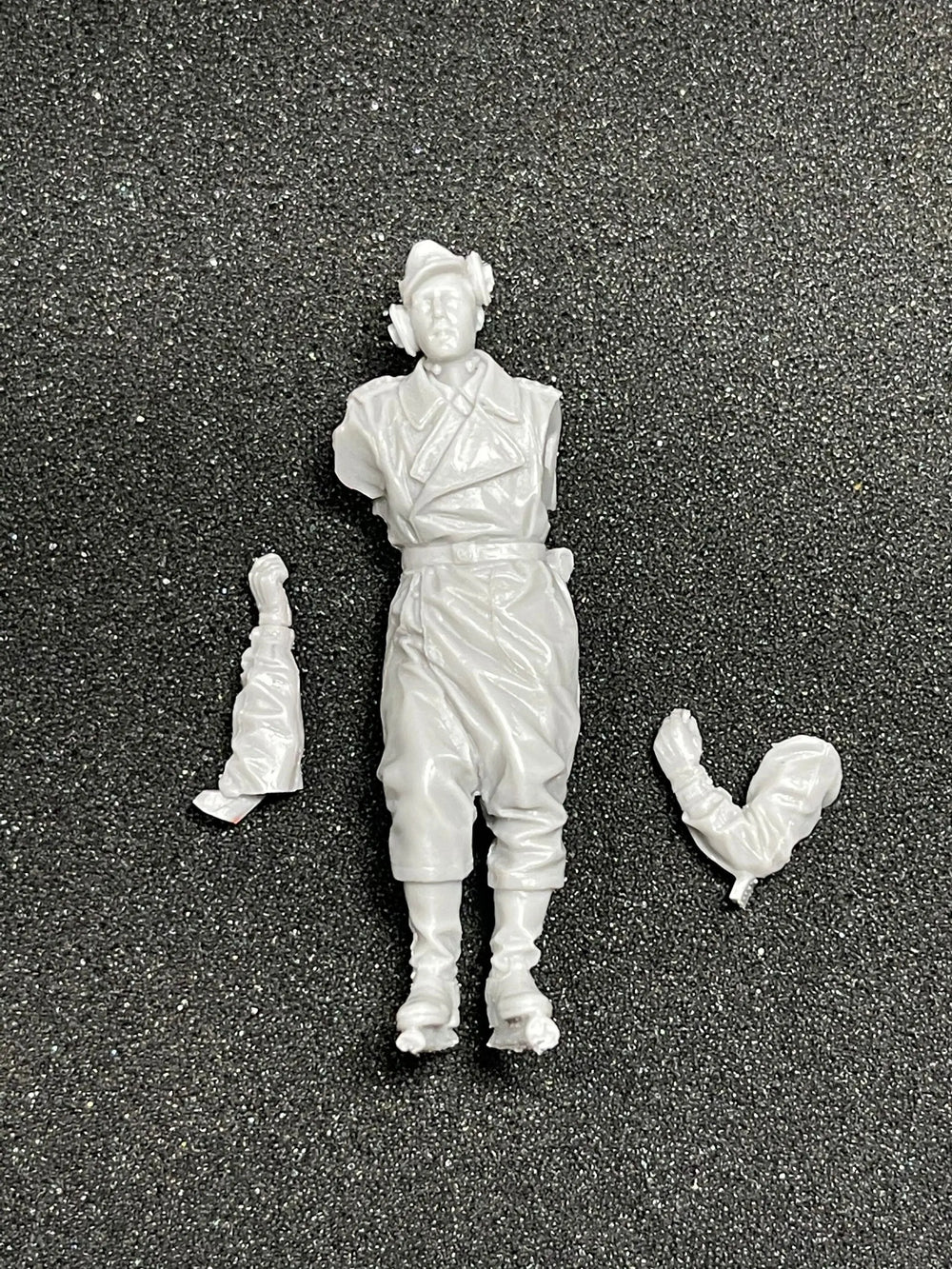WWII German Tank Crew Figure — 1/35 Resin Figure