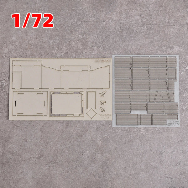 1/35 Rural Log Cabins, Resin Model Diorama Kit, Historical Theme, Unassembled and Unpainted