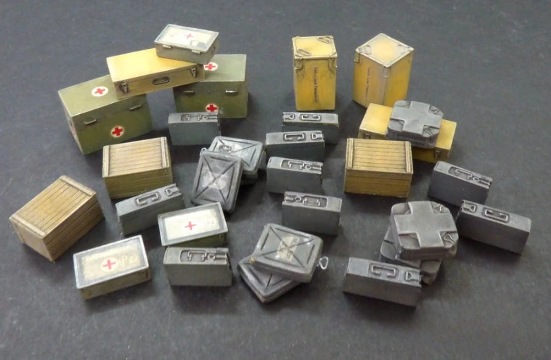 1/35 WWII German, Resin Model Accessory Kit, Unpainted