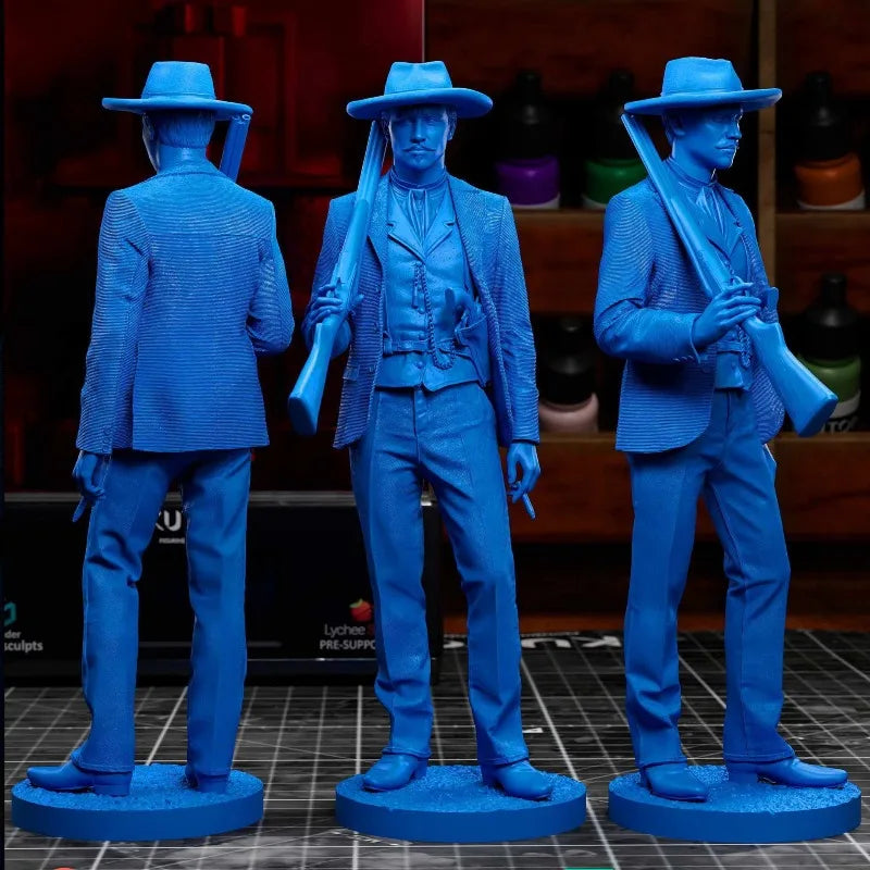 1/24 Doc Holliday Western Lawman, Resin Model Figure Kit, Historical Theme, Unassembled and Unpainted