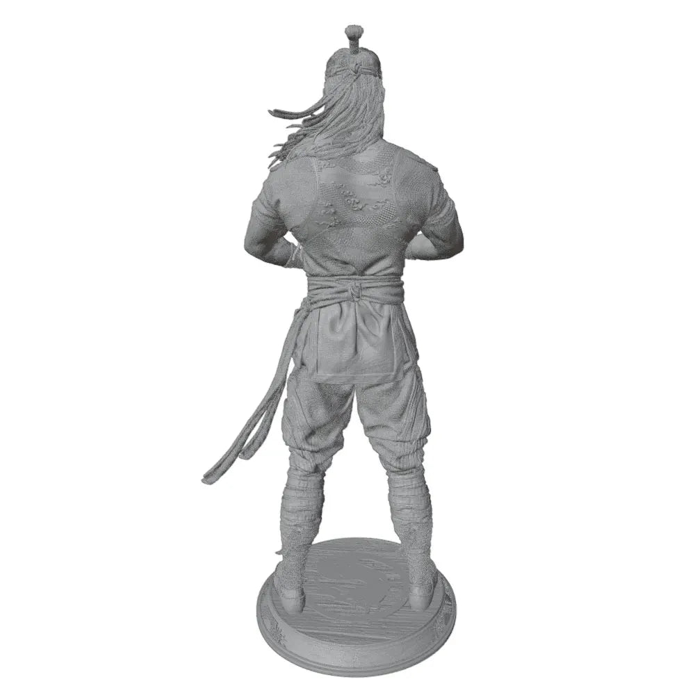 1/24 Shirtless Barbarian Warrior with Sword, Resin Model Figure Kit, Fantasy Theme, Unassembled and Unpainted