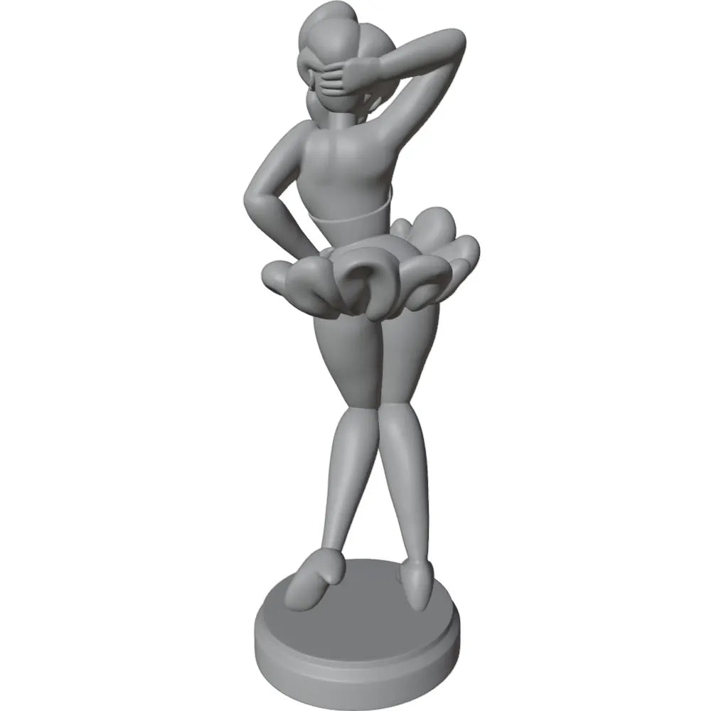 1/24 Pin-up Character, Resin Model Figure Kit, Unassembled and Unpainted