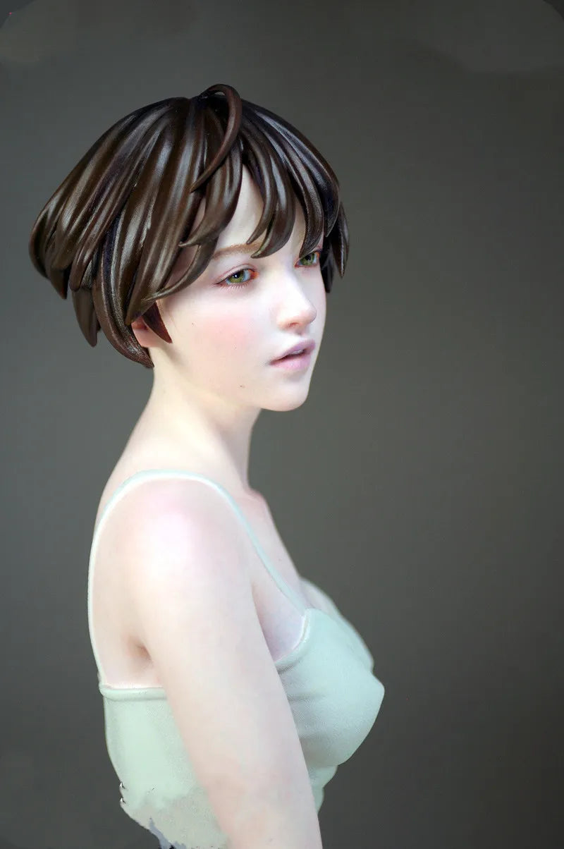Female, Resin Model Bust Kit, Anime Theme, Unassembled and Unpainted