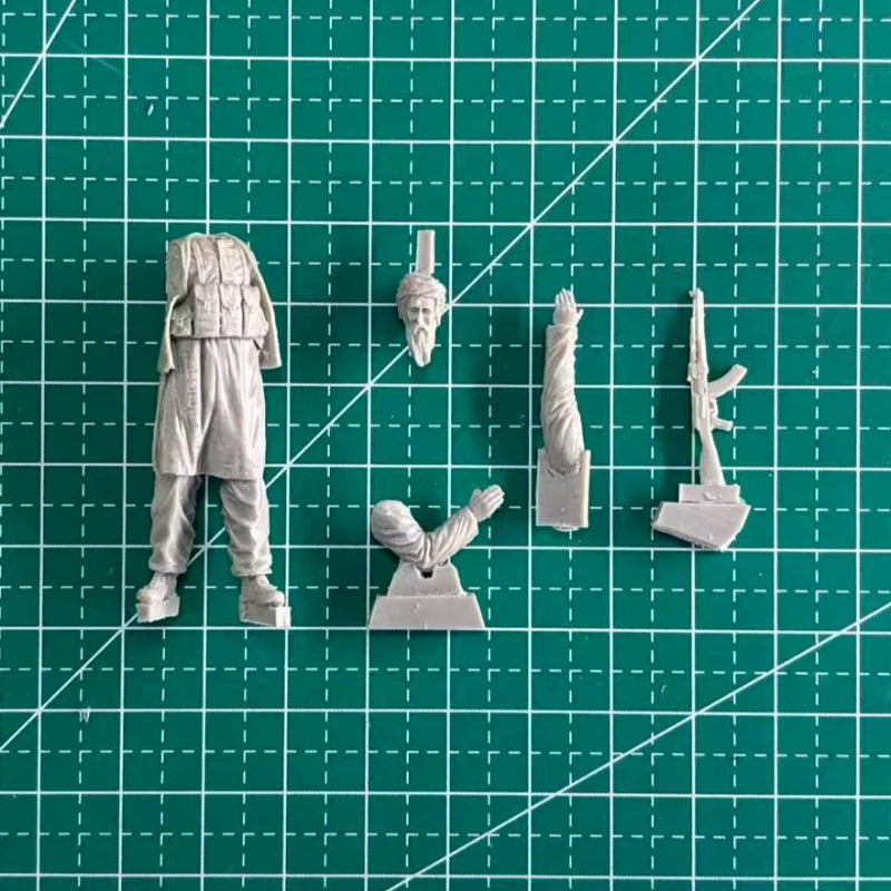 1/35 Modern Taliban Fighter, Resin Model Figure Kit, Unassembled and Unpainted