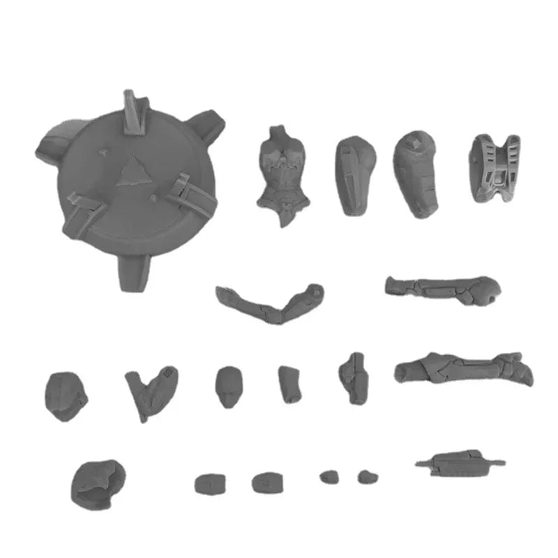 75mm Female Tactical Operator with Rifle, Resin Model Figure Kit, Sci-Fi Theme, Unassembled and Unpainted