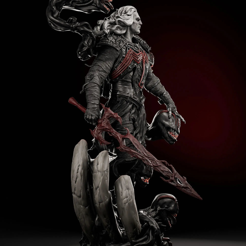 Dark Fantasy Vampire, Resin Model Figure Kit, Fantasy Theme, Unassembled and Unpainted