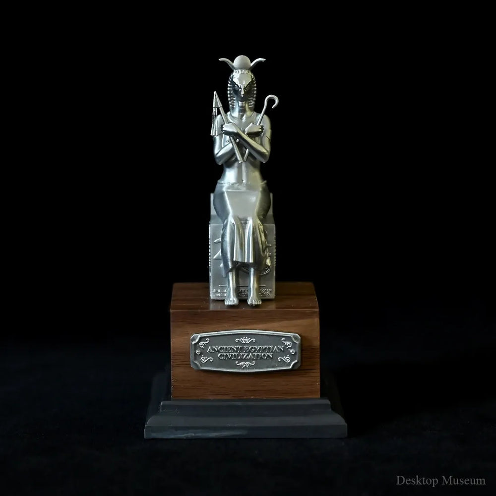 Ancient Pyramid Head Horror Creature, Resin Model Figure Kit, Unassembled and Unpainted
