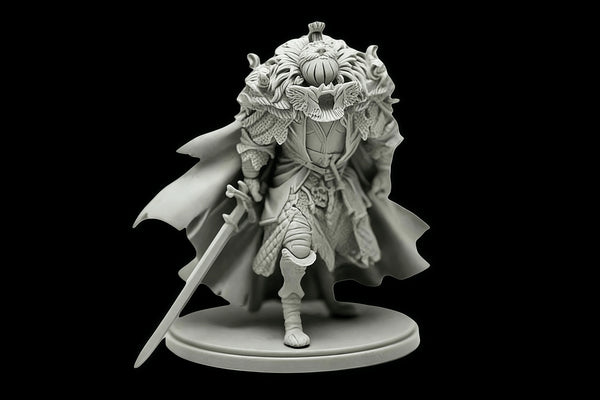 54mm Black Knight Limited, Resin Model Figure Kit, Fantasy Theme, Unassembled and Unpainted