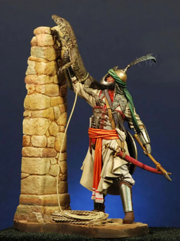 75mm Ancient Roman Centurion at Fort Tower, Resin Model Figure Kit, Unassembled and Unpainted