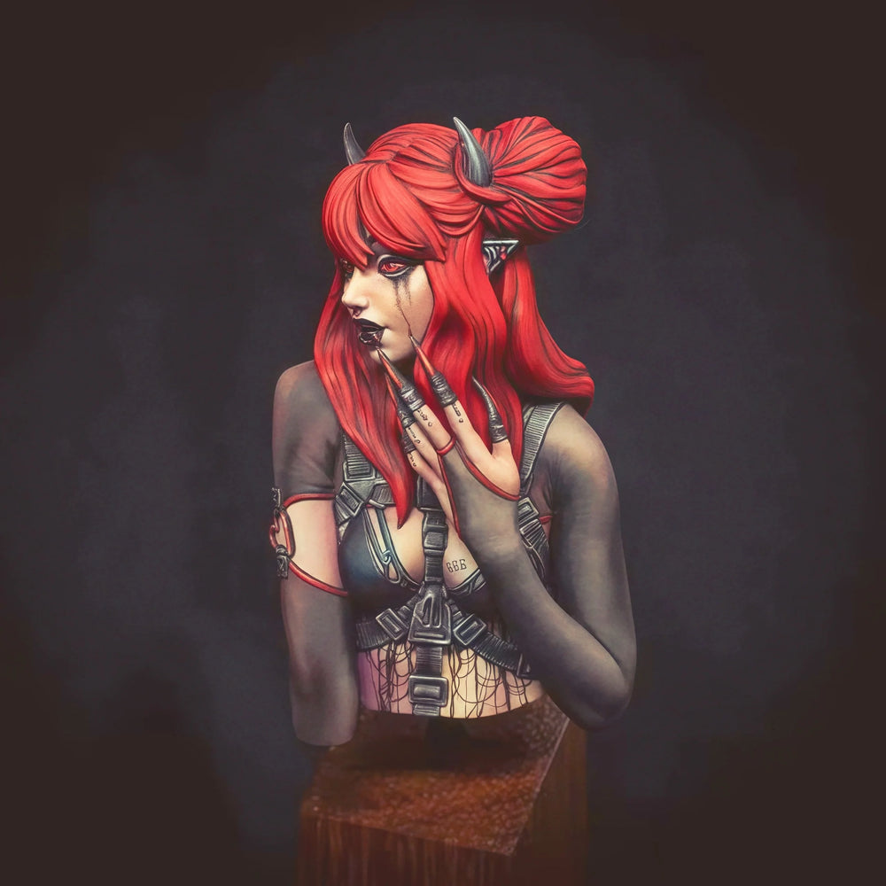 Cyberpunk Succubus — 1/10 Resin Bust