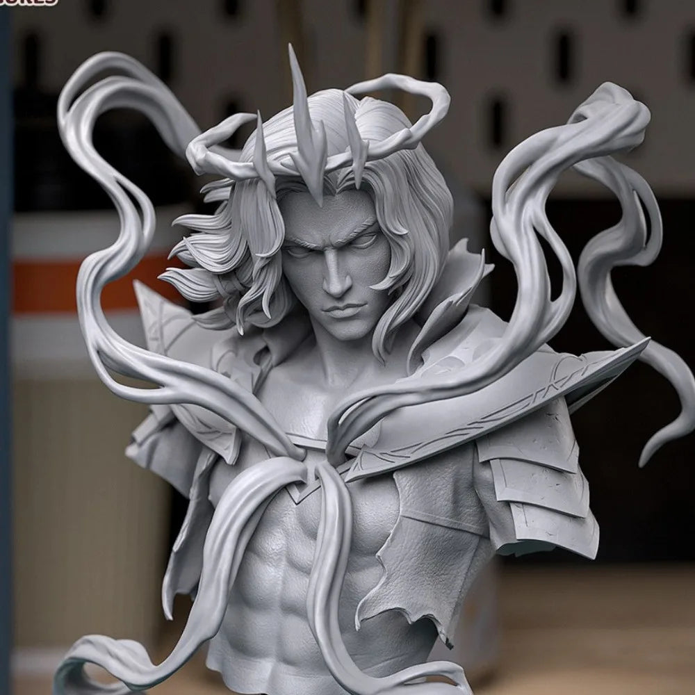 Viego the Cursed King, Resin Model Figure Kit, Unassembled and Unpainted