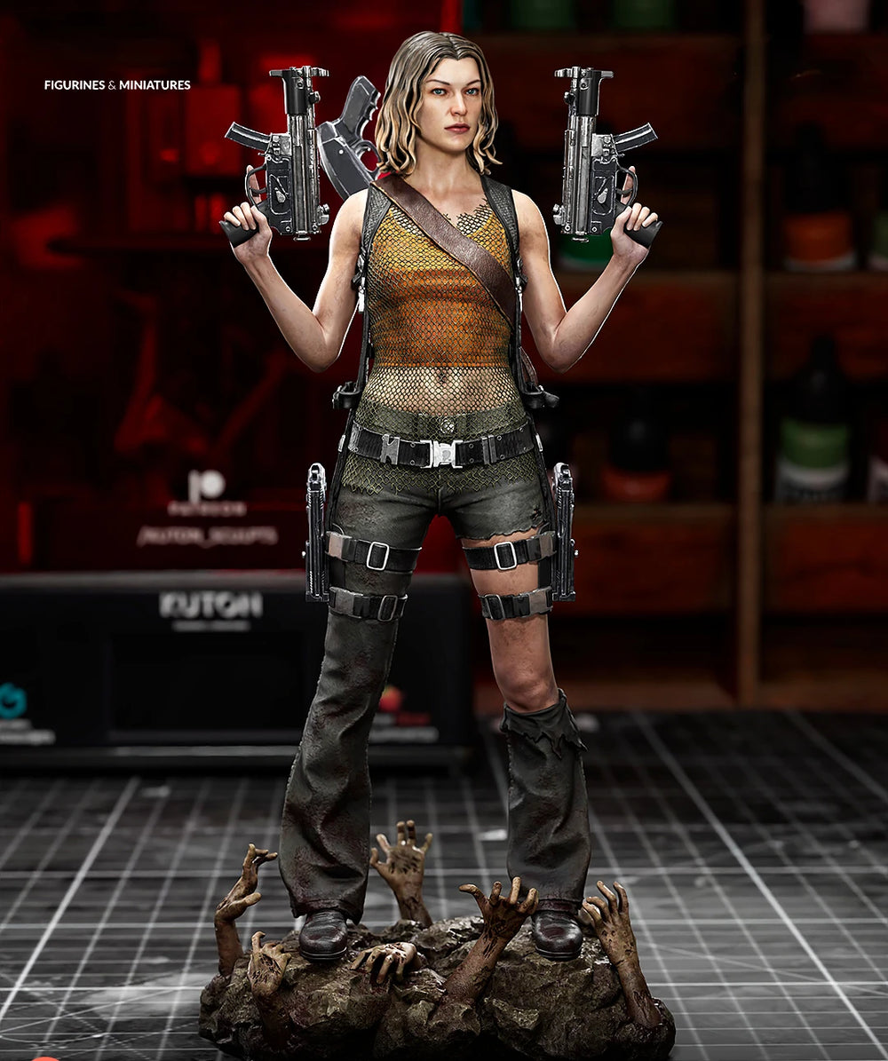 1/24 Modern Female Special Forces Operator, Resin Model Figure Kit, Unassembled and Unpainted