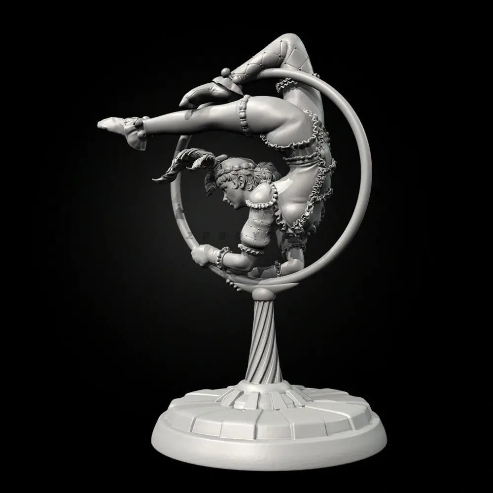 38mm Circus Performer, Resin Model Figure Kit, Historical Theme, Unassembled and Unpainted